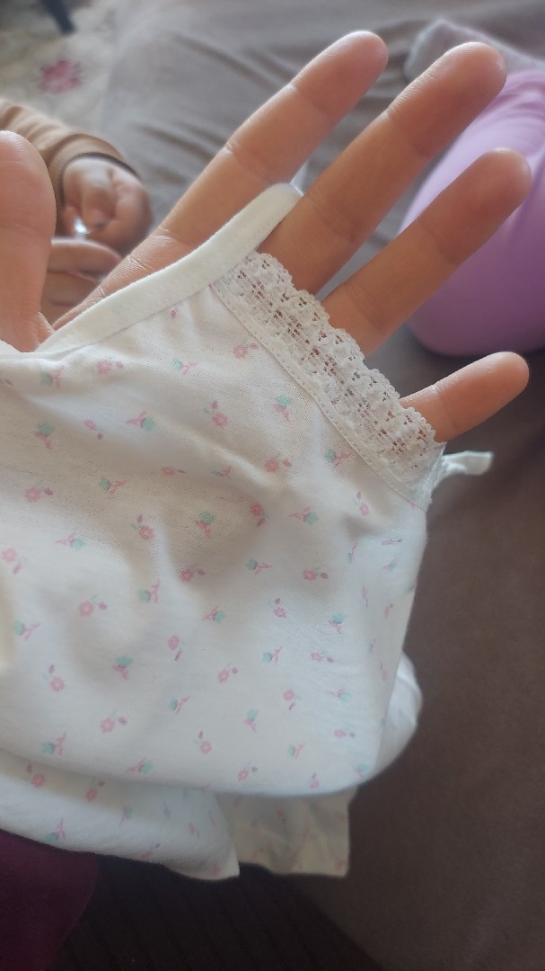 Kız Çocuk Yumuşak Çiçekli Pamuklu 2li Atlet