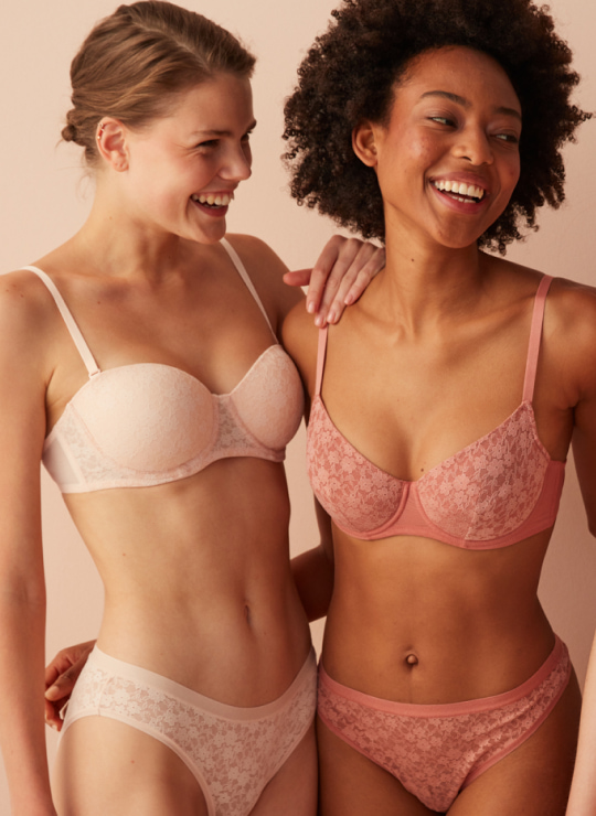 Accessible Bras and Slips Selected